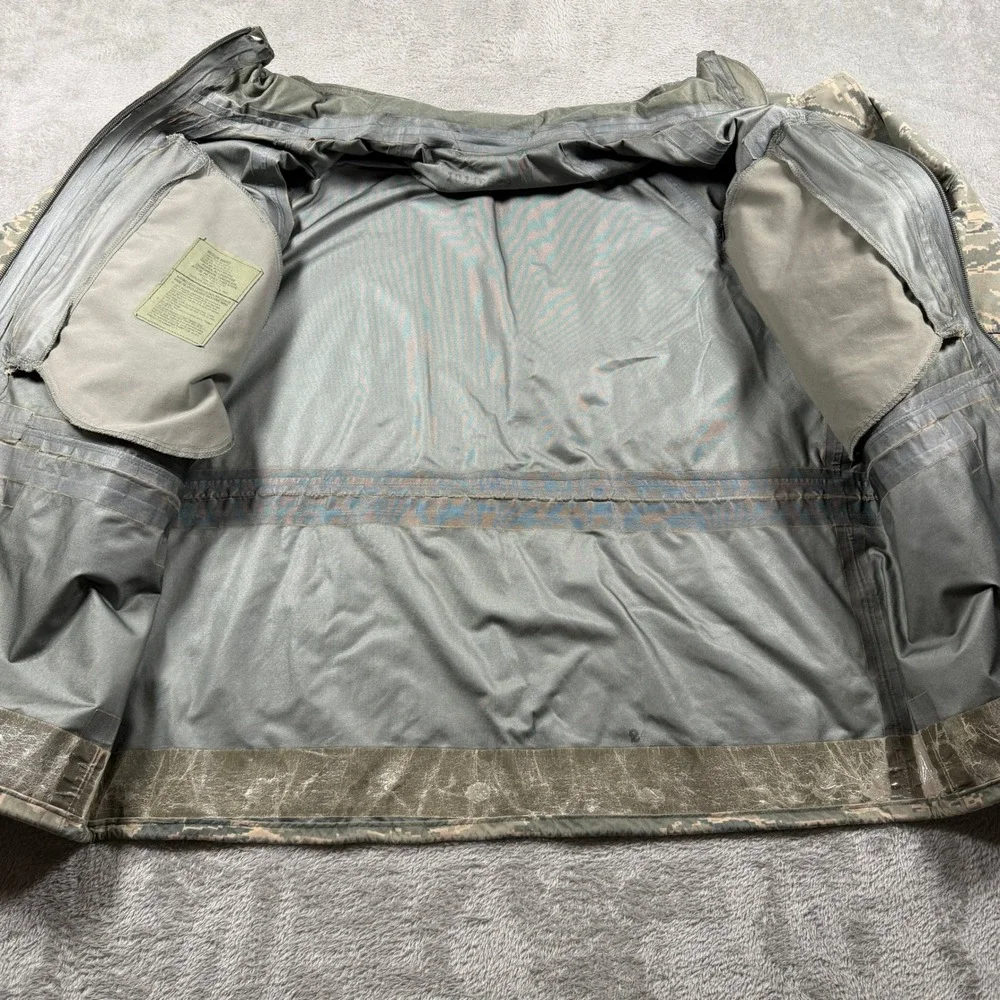 Tennier Industries USAF‎ Parka APECS Tiger Stripe Men Medium Short Hooded